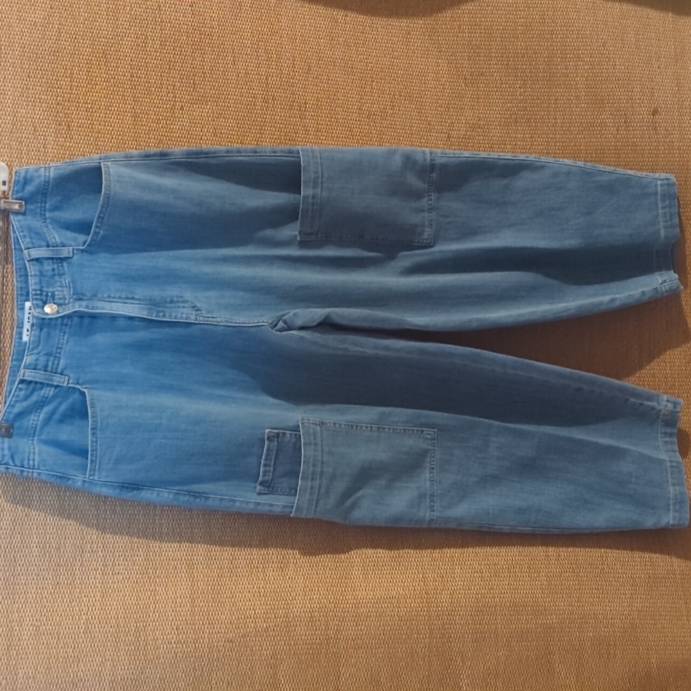 LE Jeans Los Angeles Baggy Barrel Cargo Jeans 29